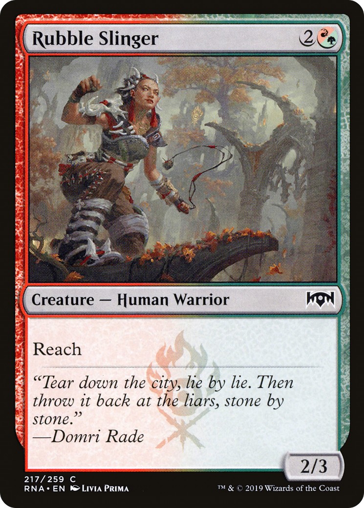 2019 Magic: The Gathering Ravnica Allegiance 2019 Magic: The Gathering Ravnica Allegiance #217 trading card