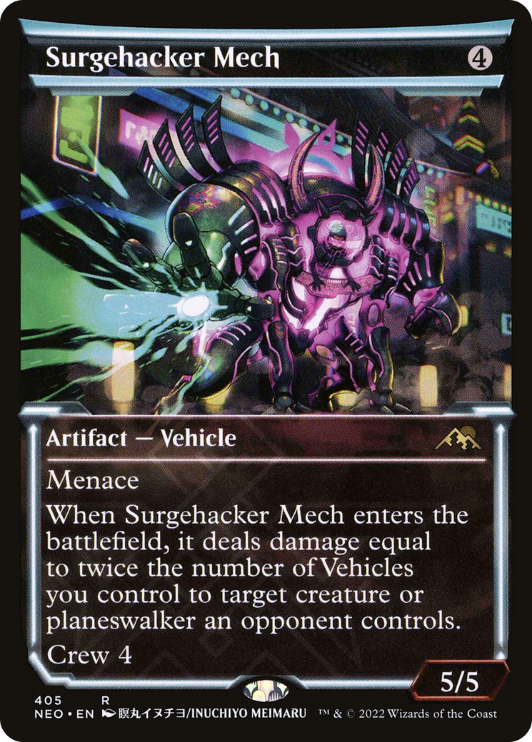2022 Magic: The Gathering Kamigawa: Neon Dynasty 2022 Magic: The Gathering Kamigawa: Neon Dynasty #405 trading card