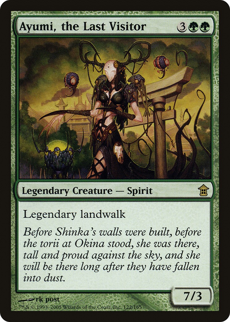 2005 Magic: The Gathering Saviors of Kamigawa 2005 Magic: The Gathering Saviors of Kamigawa #122 trading card