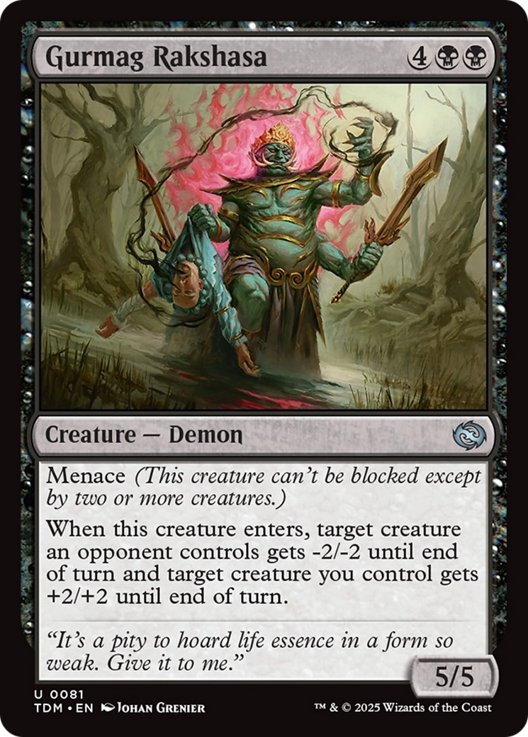 2025 Magic: The Gathering Tarkir: Dragonstorm 2025 Magic: The Gathering Tarkir: Dragonstorm #81 trading card