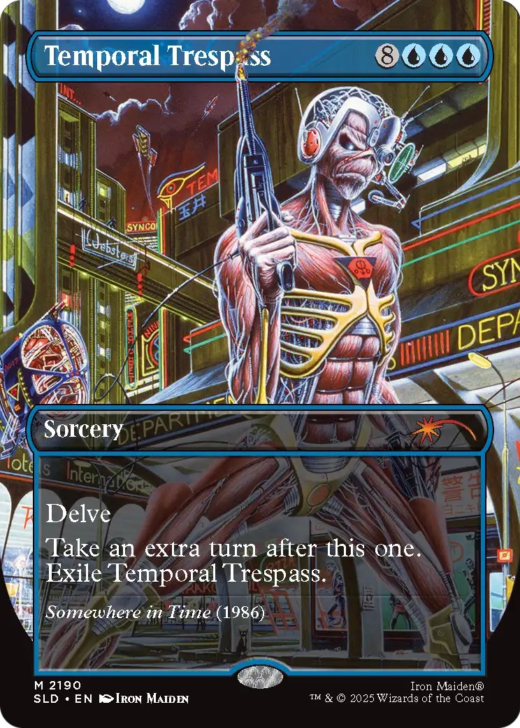 2025 Magic: The Gathering Secret Lair Drop 2025 Magic: The Gathering Secret Lair Drop #2190 trading card