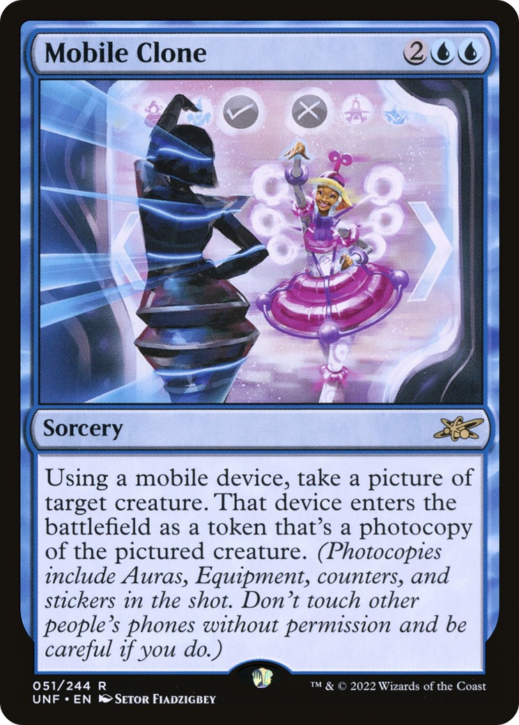 2022 Magic: The Gathering Unfinity 2022 Magic: The Gathering Unfinity #51 trading card