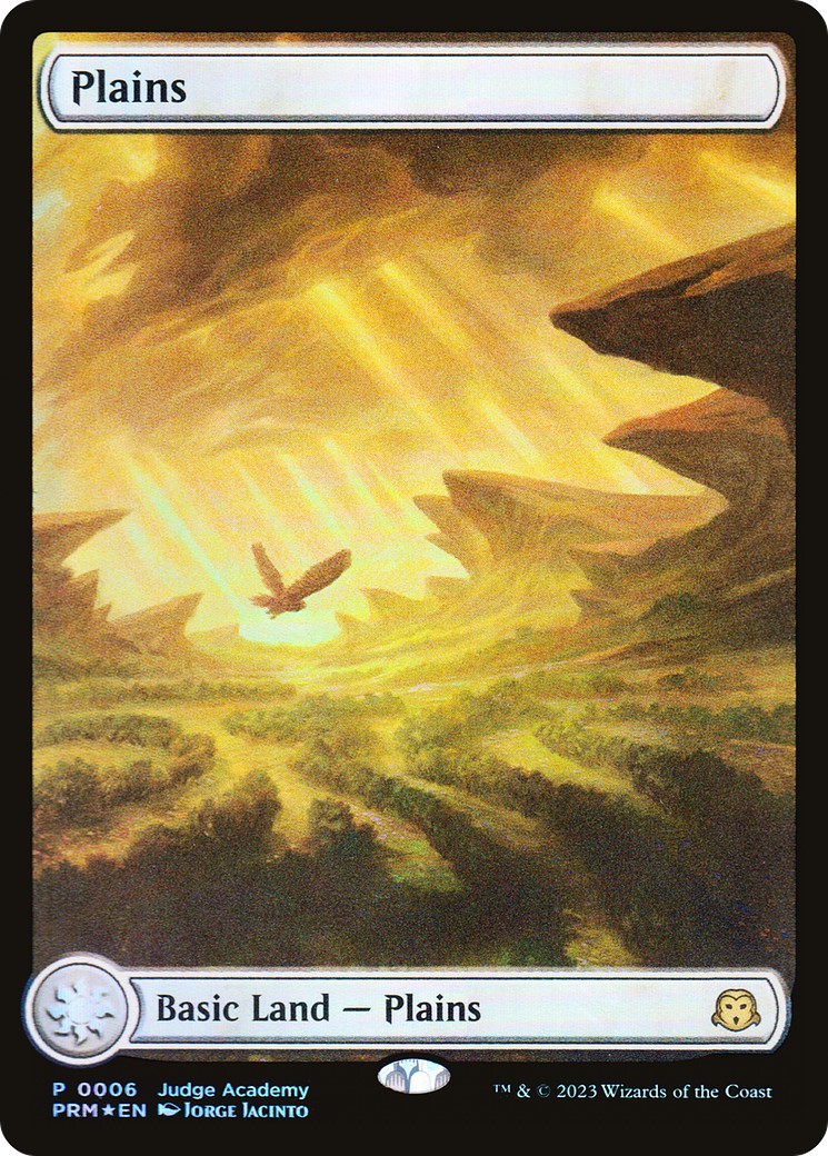 2023 Magic: The Gathering Judge Gift Cards Plains #6 trading card