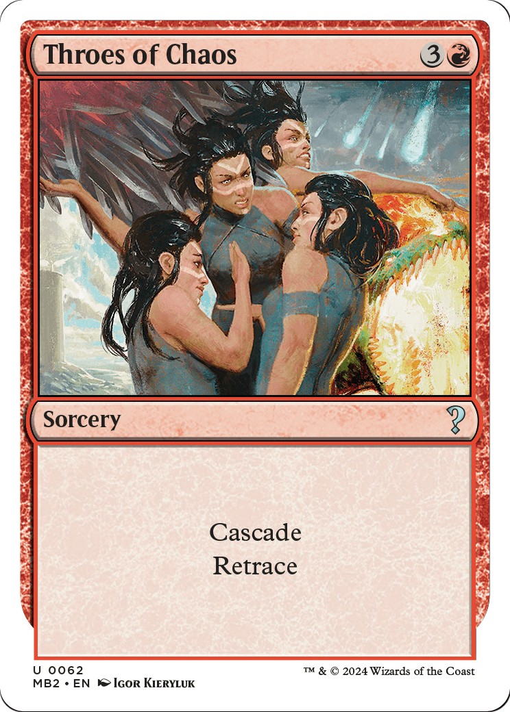 2024 Magic: The Gathering Mystery Booster 2 2024 Magic: The Gathering Mystery Booster 2 #62 trading card