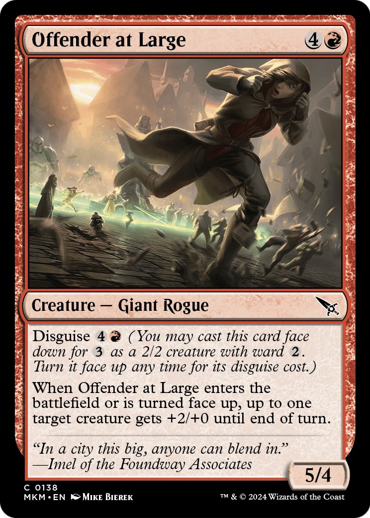 2024 Magic: The Gathering Murders at Karlov Manor 2024 Magic: The Gathering Murders at Karlov Manor #138 trading card