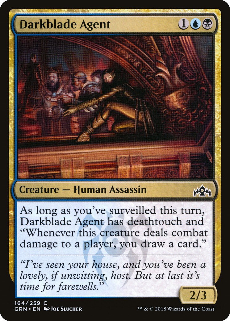 2018 Magic: The Gathering Guilds of Ravnica 2018 Magic: The Gathering Guilds of Ravnica #164 trading card