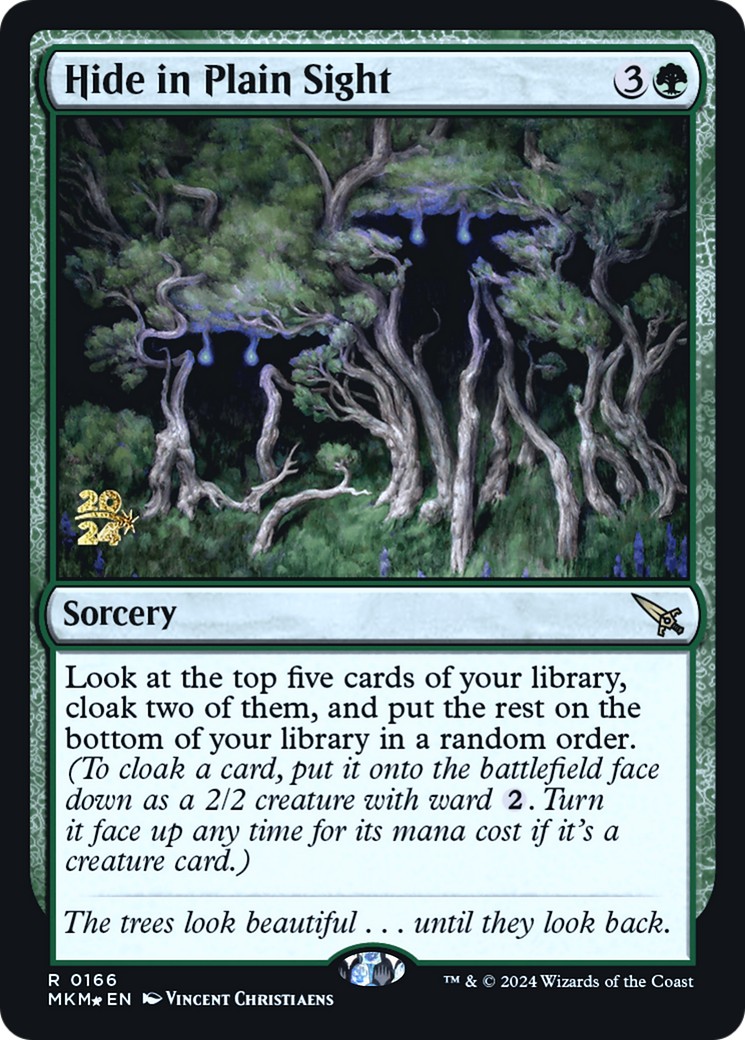 2024 Magic: The Gathering Murders at Karlov Manor Promos 2024 Magic: The Gathering Murders at Karlov Manor Promos #166s tradi
