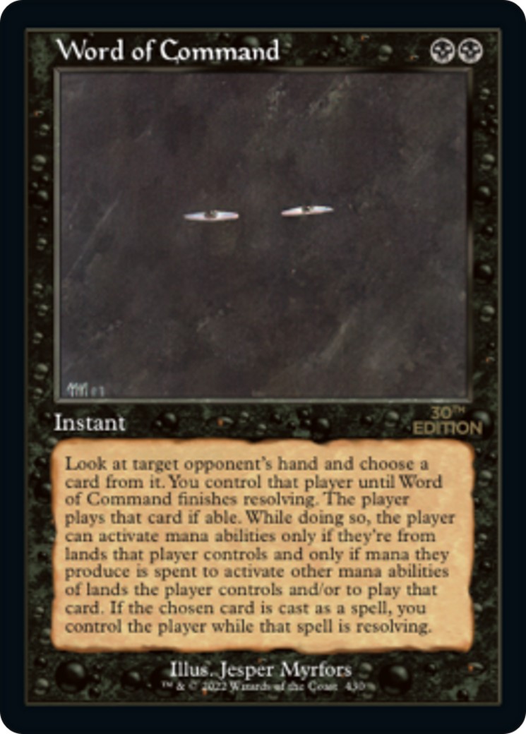 2022 Magic: The Gathering 30th Anniversary Edition 2022 Magic: The Gathering 30th Anniversary Edition #430 trading card