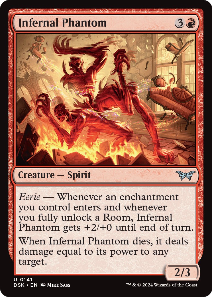 2024 Magic: The Gathering Duskmourn: House of Horror 2024 Magic: The Gathering Duskmourn: House of Horror #141 trading card