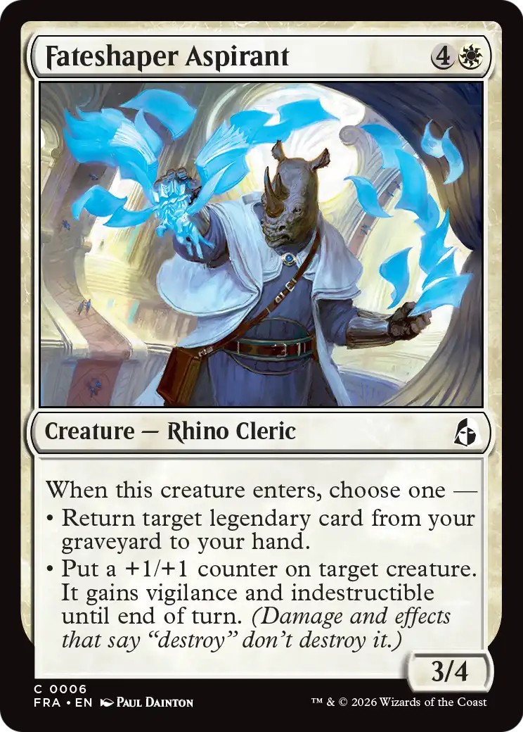 Fateshaper Aspirant (Common · Normal)