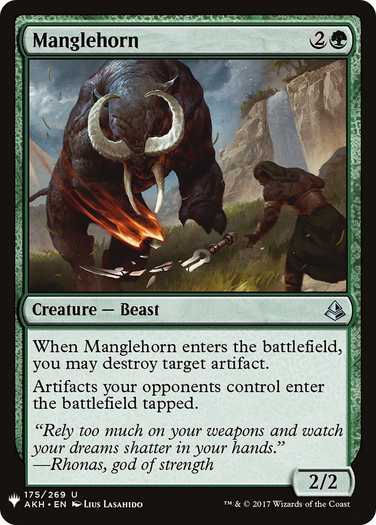 2019 Magic: The Gathering The List 2019 Magic: The Gathering The List #AKH-175 trading card