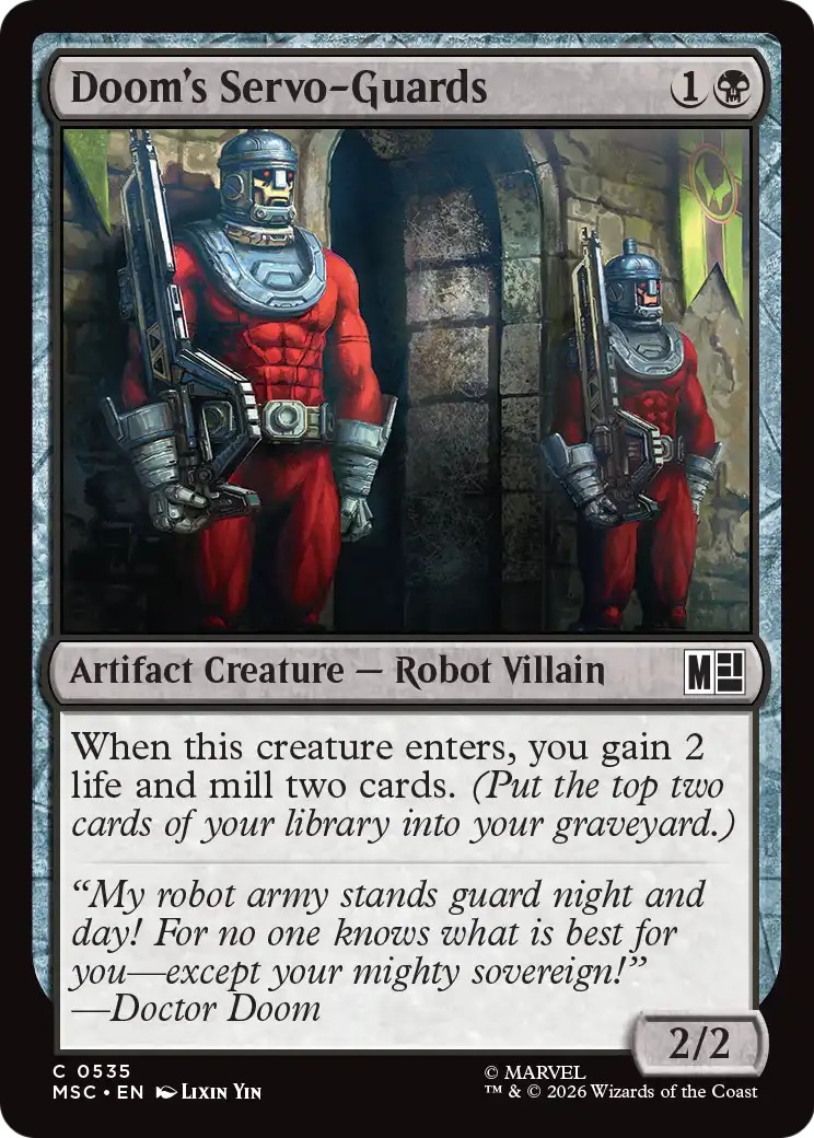 2026 Magic: The Gathering Marvel Super Heroes 2026 Magic: The Gathering Marvel Super Heroes #535 trading card