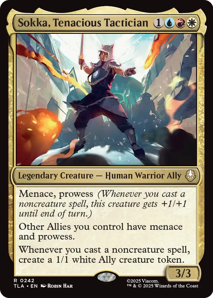 2025 Magic: The Gathering Avatar: The Last Airbender 2025 Magic: The Gathering Avatar: The Last Airbender #242 trading card
