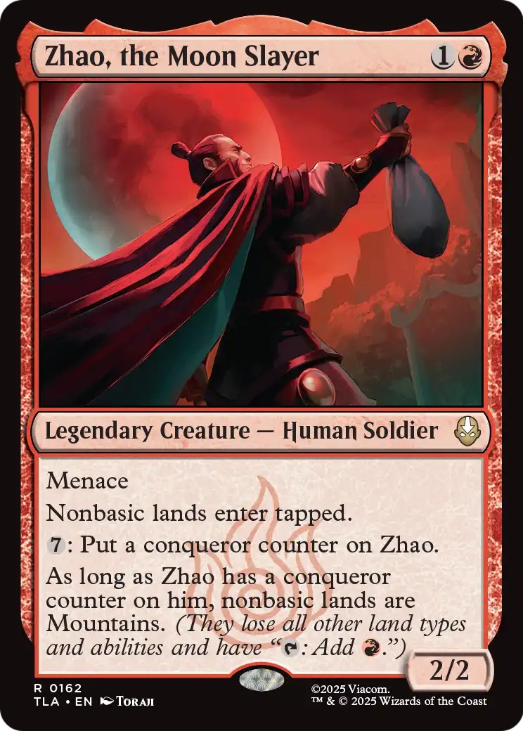 2025 Magic: The Gathering Avatar: The Last Airbender 2025 Magic: The Gathering Avatar: The Last Airbender #162 trading card