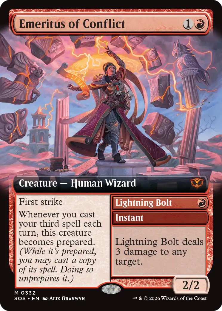 2026 Magic: The Gathering Secrets of Strixhaven 2026 Magic: The Gathering Secrets of Strixhaven #332 trading card
