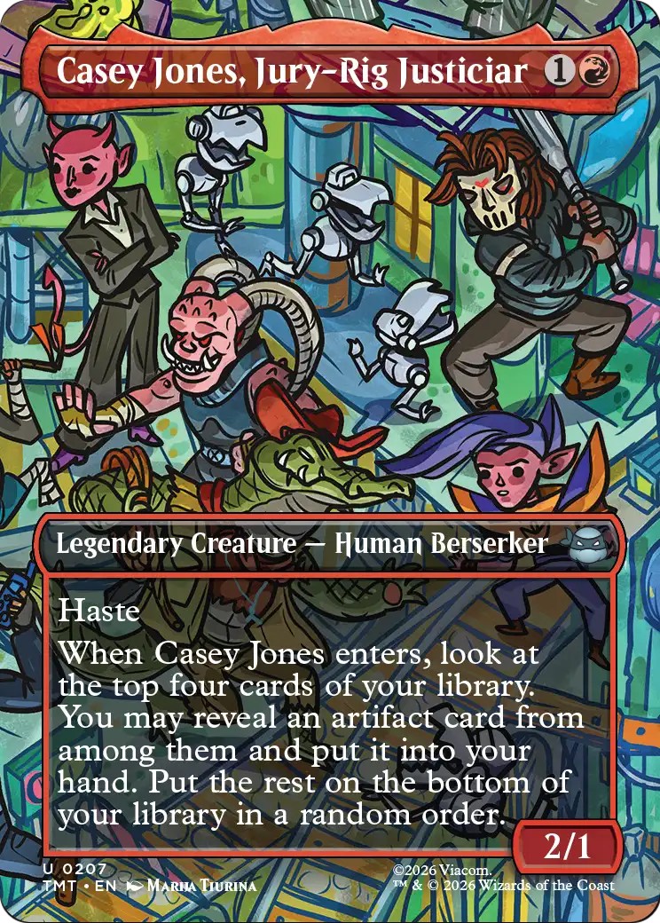 2026 Magic: The Gathering Teenage Mutant Ninja Turtles 2026 Magic: The Gathering Teenage Mutant Ninja Turtles #207 trading ca