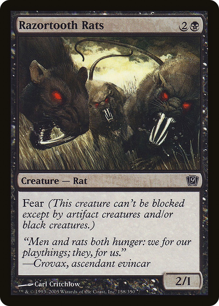 2005 Magic: The Gathering Ninth Edition 2005 Magic: The Gathering Ninth Edition #158★ trading card