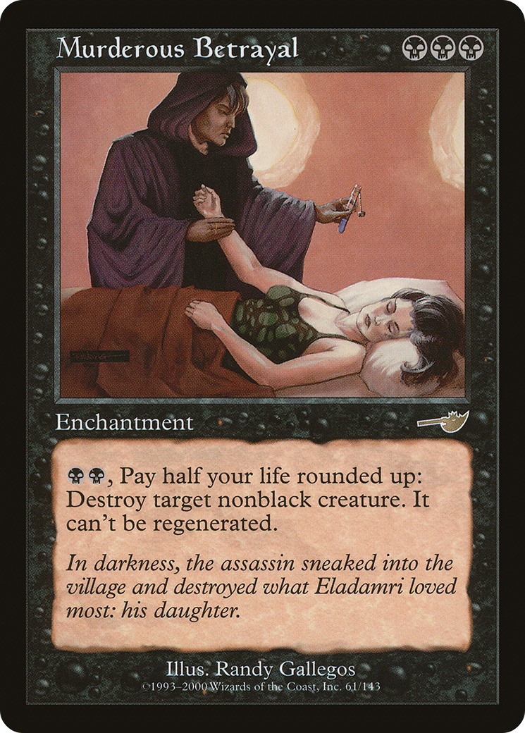 2000 Magic: The Gathering Nemesis 2000 Magic: The Gathering Nemesis #61 trading card