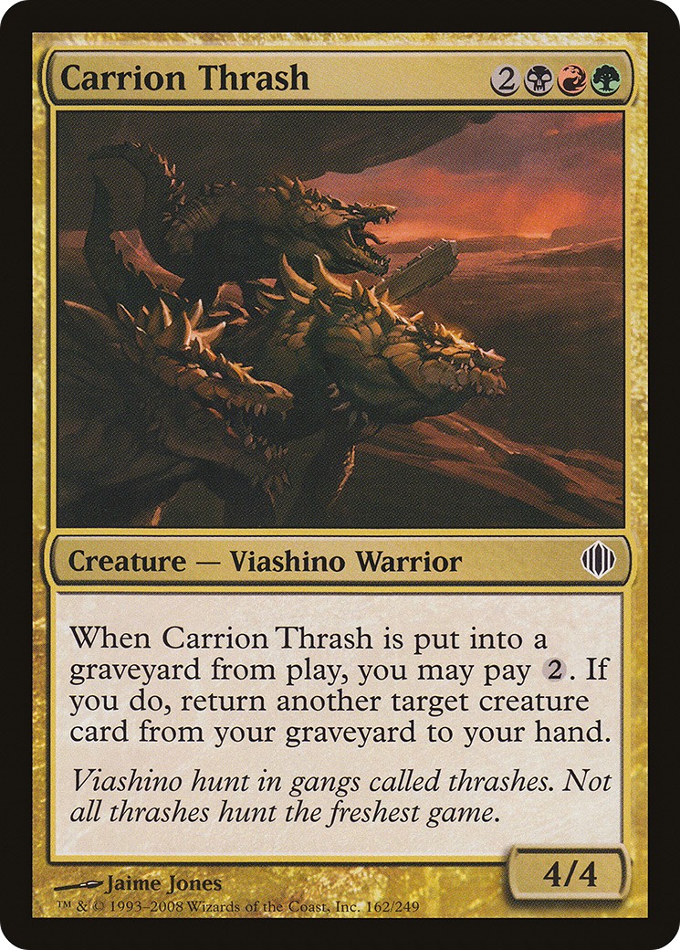 2008 Magic: The Gathering Shards of Alara 2008 Magic: The Gathering Shards of Alara #162 trading card