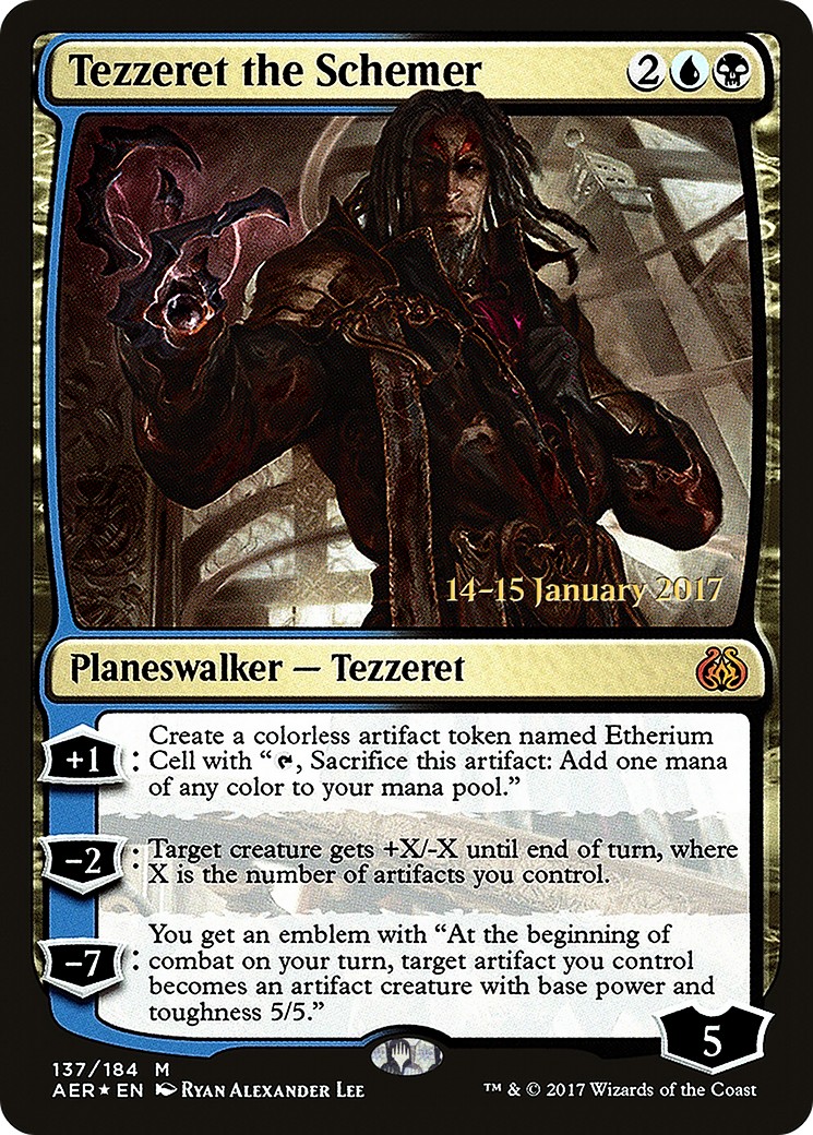 2017 Magic: The Gathering Aether Revolt Promos 2017 Magic: The Gathering Aether Revolt Promos #137s trading card