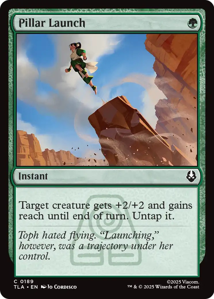 2025 Magic: The Gathering Avatar: The Last Airbender 2025 Magic: The Gathering Avatar: The Last Airbender #189 trading card