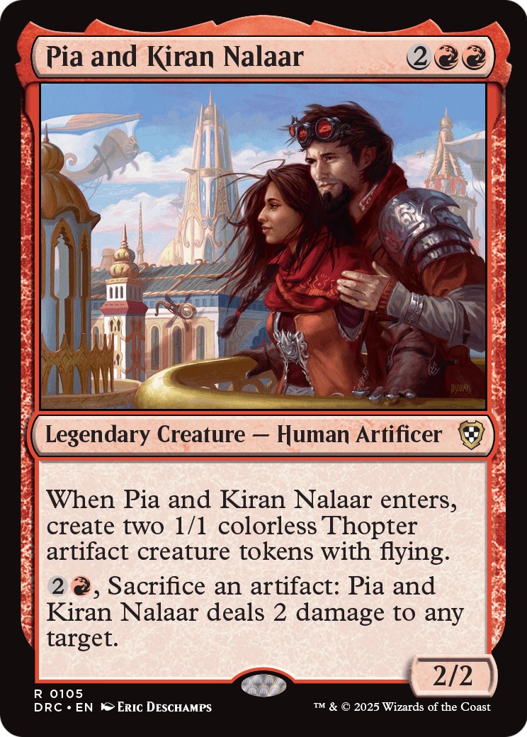 2025 Magic: The Gathering Aetherdrift 2025 Magic: The Gathering Aetherdrift #105 trading card
