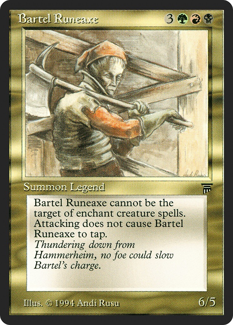 1994 Magic: The Gathering Legends 1994 Magic: The Gathering Legends #222 trading card