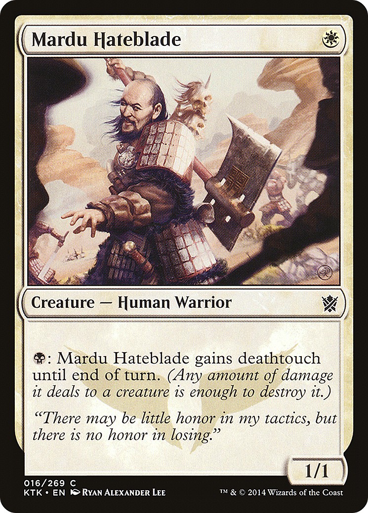 2014 Magic: The Gathering Khans of Tarkir 2014 Magic: The Gathering Khans of Tarkir #16 trading card