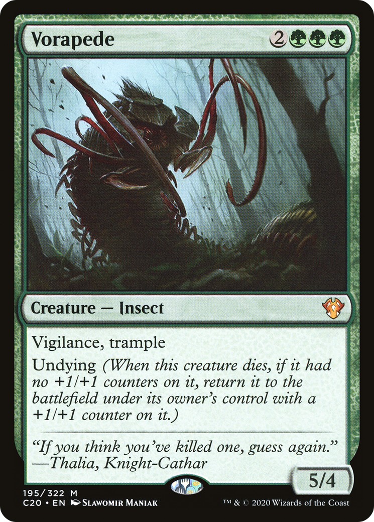 2020 Magic: The Gathering Commander 2020 Magic: The Gathering Commander #195 trading card