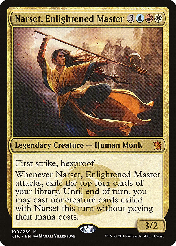2014 Magic: The Gathering Khans of Tarkir 2014 Magic: The Gathering Khans of Tarkir #190 trading card