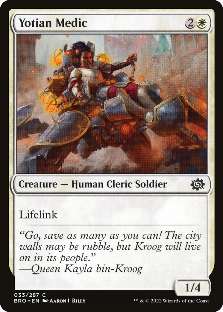2022 Magic: The Gathering The Brothers' War 2022 Magic: The Gathering The Brothers' War #33 trading card