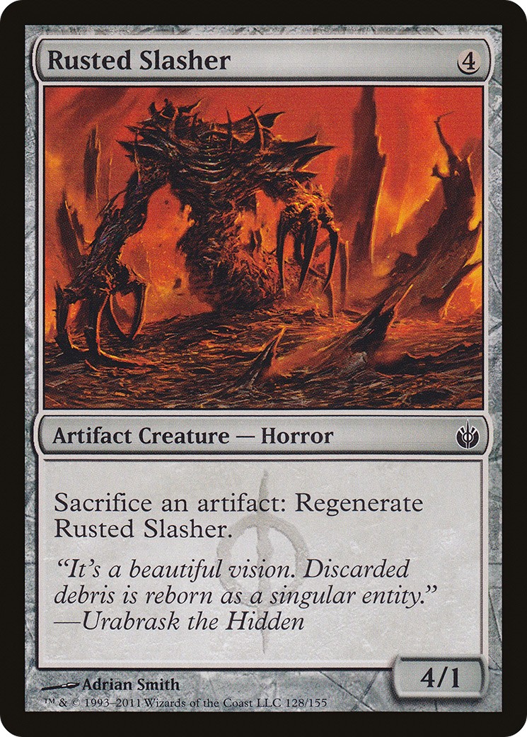 2011 Magic: The Gathering Mirrodin Besieged 2011 Magic: The Gathering Mirrodin Besieged #128 trading card