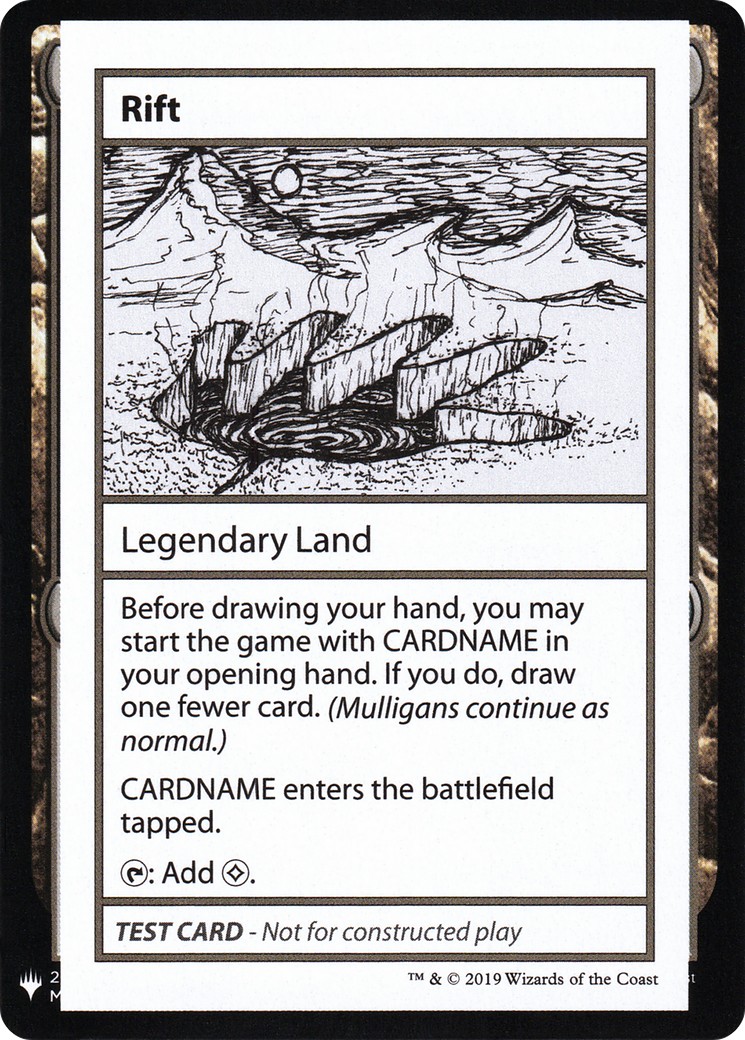 2019 Magic: The Gathering Mystery Booster Playtest Cards 2019 2019 Magic: The Gathering Mystery Booster Playtest Cards 2019 #