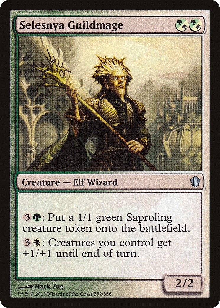 Selesnya Guildmage (Uncommon · Normal) · 2013 · Commander 2013