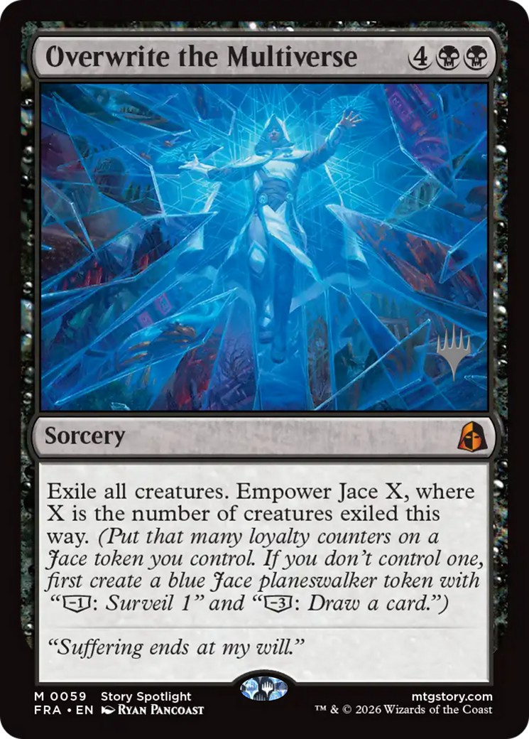 Overwrite the Multiverse (Mythic Rare · Normal · Promo)