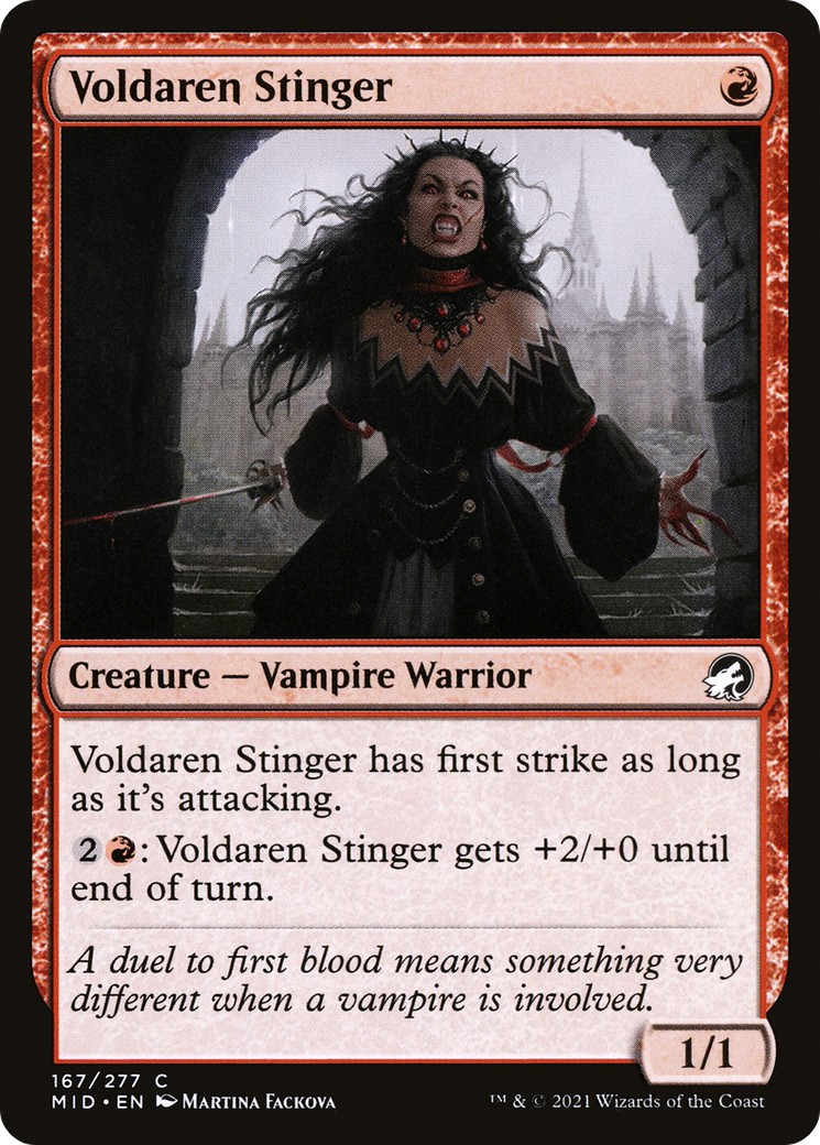 2021 Magic: The Gathering Innistrad: Midnight Hunt 2021 Magic: The Gathering Innistrad: Midnight Hunt #167 trading card