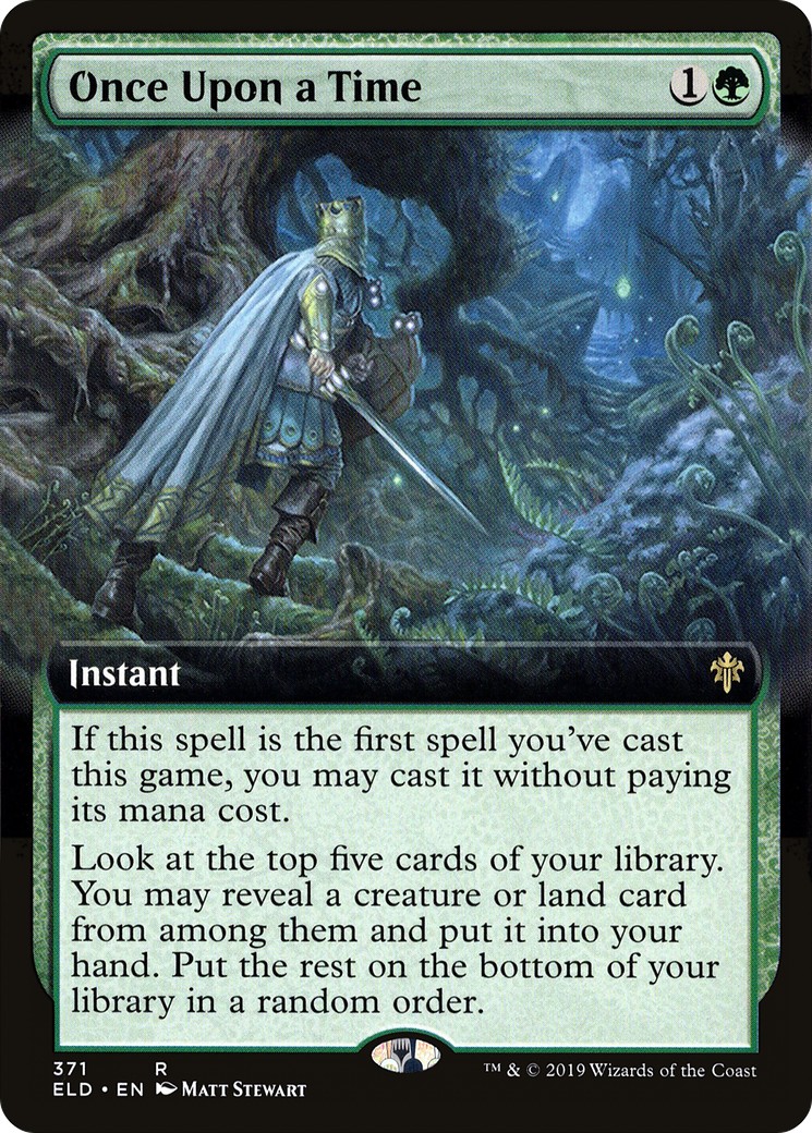 2019 Magic: The Gathering Throne of Eldraine 2019 Magic: The Gathering Throne of Eldraine #371 trading card