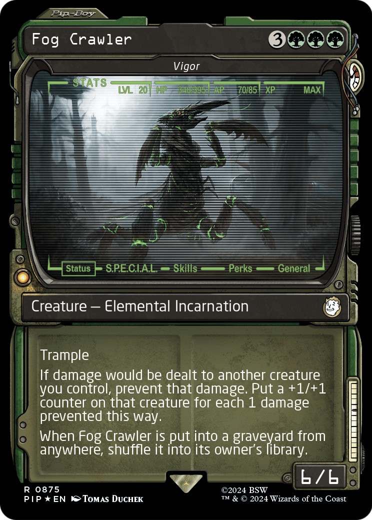 2024 Magic: The Gathering Fallout 2024 Magic: The Gathering Fallout #875 trading card