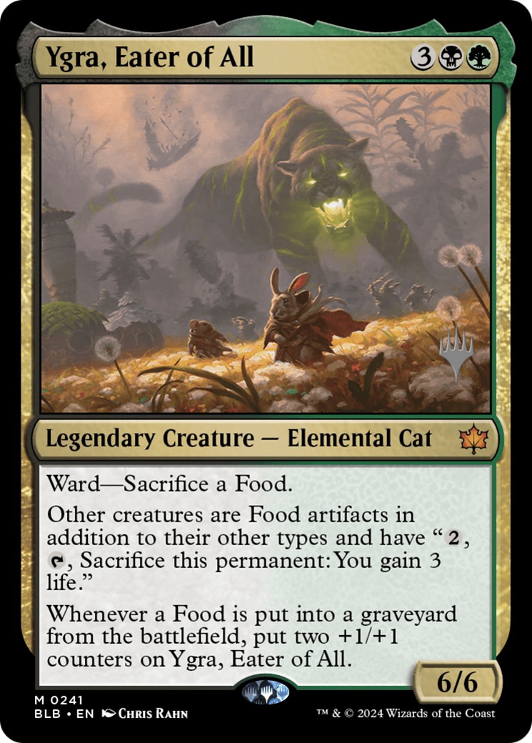 2024 Magic: The Gathering Bloomburrow Promos 2024 Magic: The Gathering Bloomburrow Promos #241p trading card