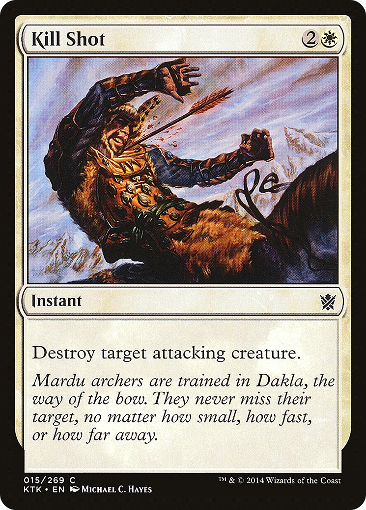 2014 Magic: The Gathering Khans of Tarkir 2014 Magic: The Gathering Khans of Tarkir #15 trading card