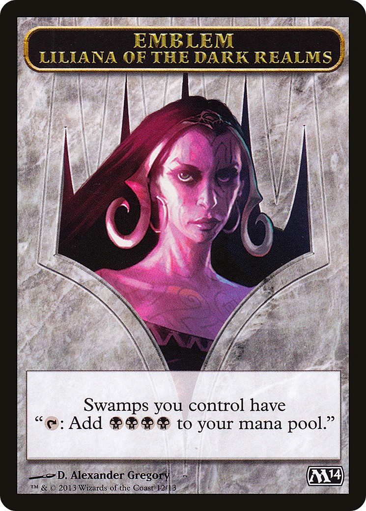 Liliana of the Dark Realms Emblem - Image 1