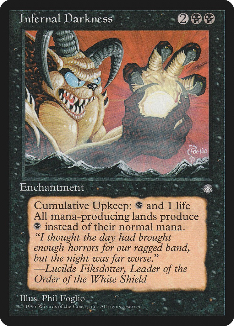 1995 Magic: The Gathering Ice Age 1995 Magic: The Gathering Ice Age #135 trading card