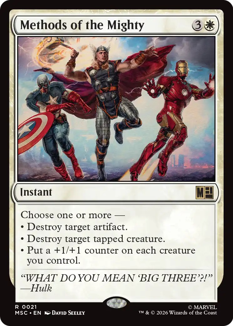 2026 Magic: The Gathering Marvel Super Heroes 2026 Magic: The Gathering Marvel Super Heroes #21 trading card