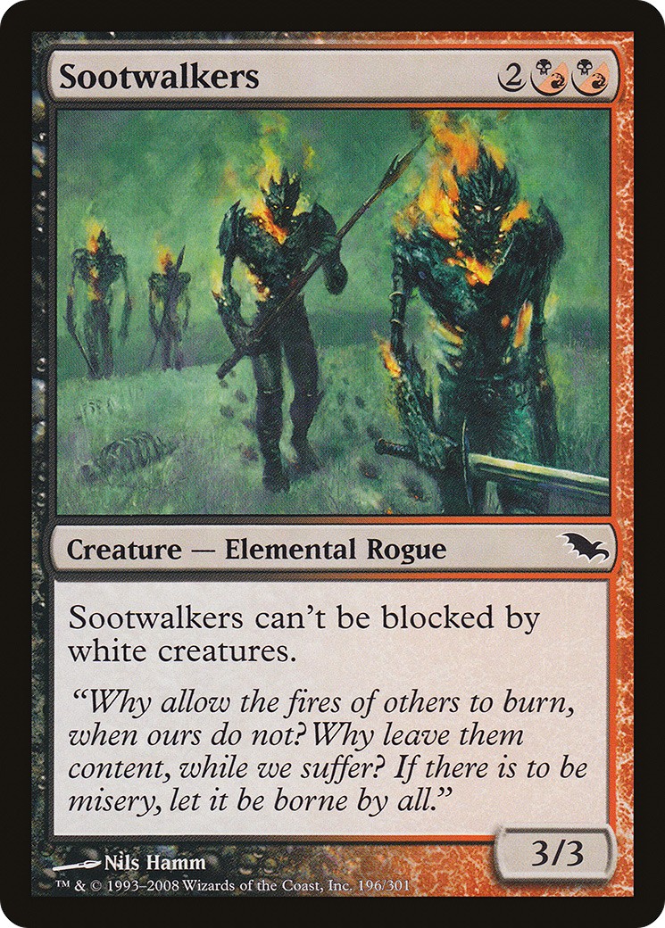 2008 Magic: The Gathering Shadowmoor 2008 Magic: The Gathering Shadowmoor #196 trading card