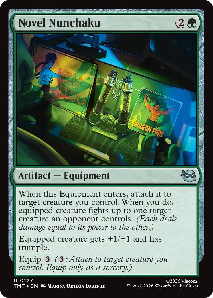2026 Magic: The Gathering Teenage Mutant Ninja Turtles 2026 Magic: The Gathering Teenage Mutant Ninja Turtles #127 trading ca