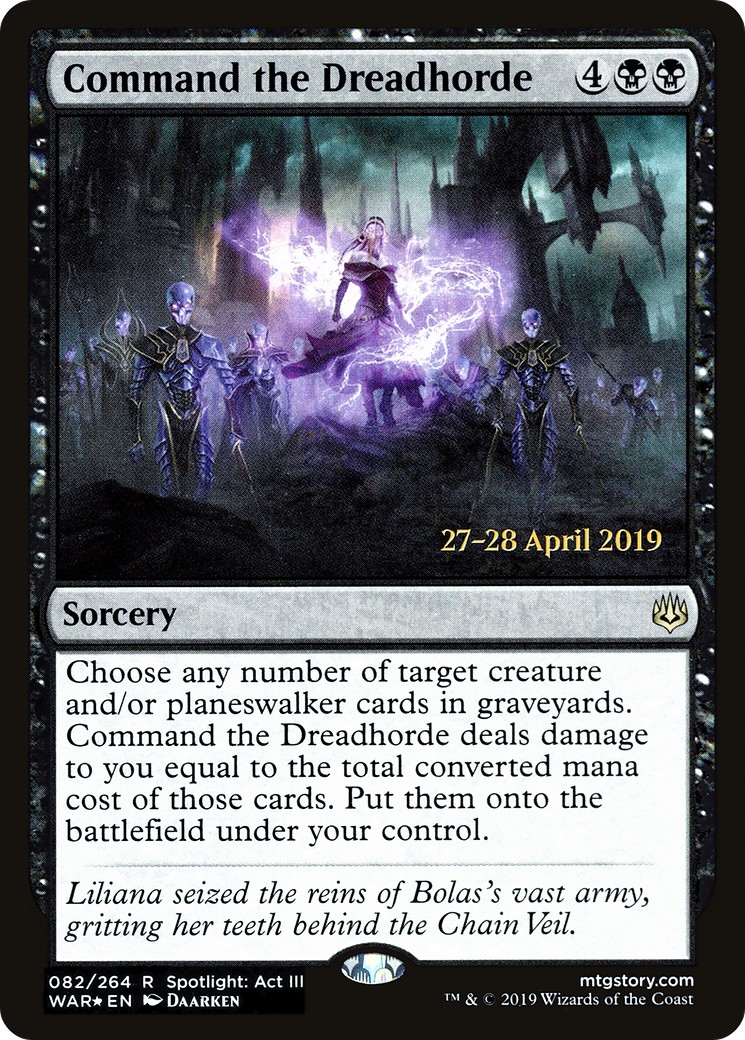 2019 Magic: The Gathering War of the Spark Promos 2019 Magic: The Gathering War of the Spark Promos #82s trading card