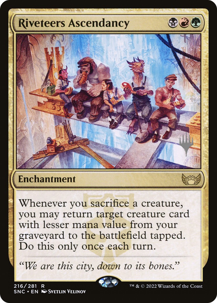 2022 Magic: The Gathering Streets of New Capenna Promos 2022 Magic: The Gathering Streets of New Capenna Promos #216p trading