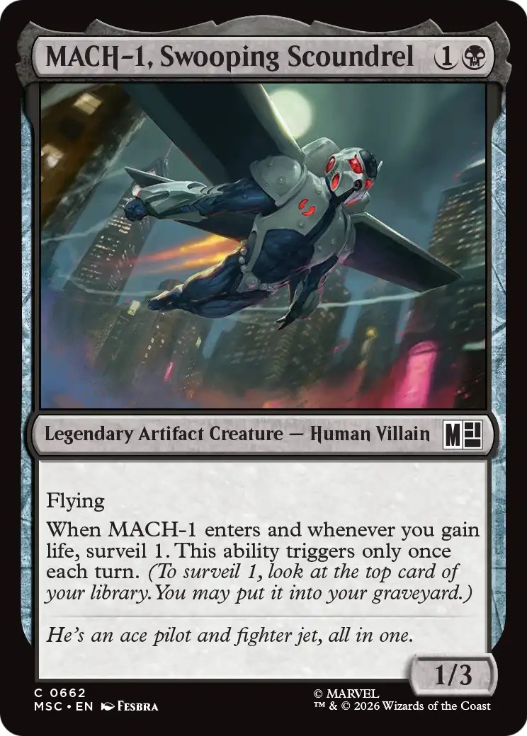 2026 Magic: The Gathering Marvel Super Heroes 2026 Magic: The Gathering Marvel Super Heroes #662 trading card