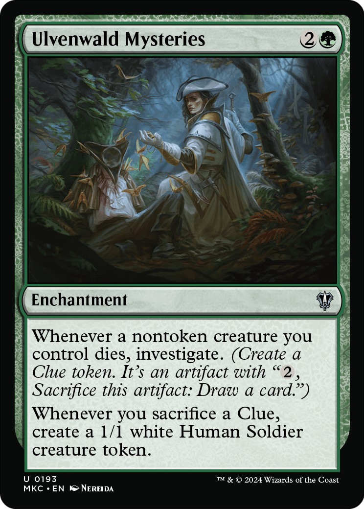 2024 Magic: The Gathering Murders at Karlov Manor 2024 Magic: The Gathering Murders at Karlov Manor #193 trading card