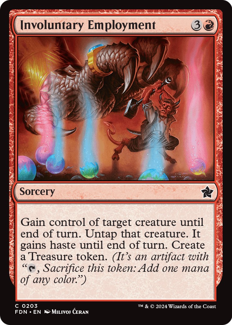 2024 Magic: The Gathering Foundations 2024 Magic: The Gathering Foundations #203 trading card
